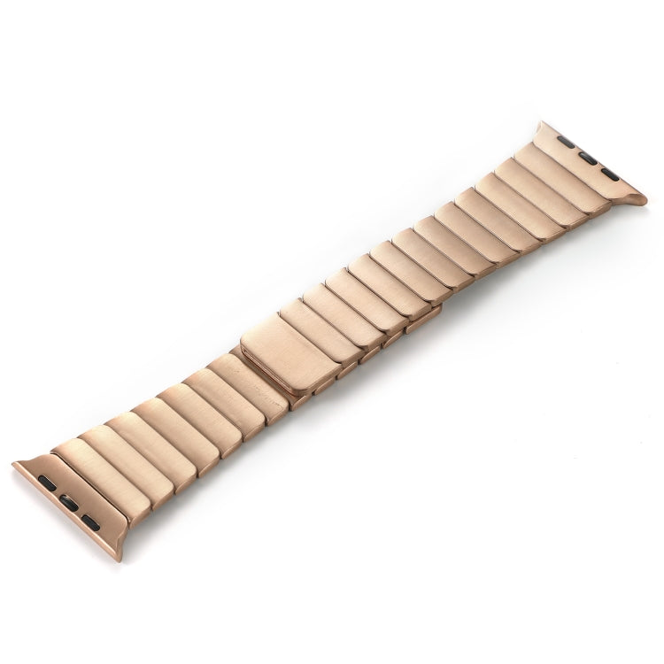 For Apple Watch Series 4 44mm Single Bead Magnetic Stainless Steel Watch Band