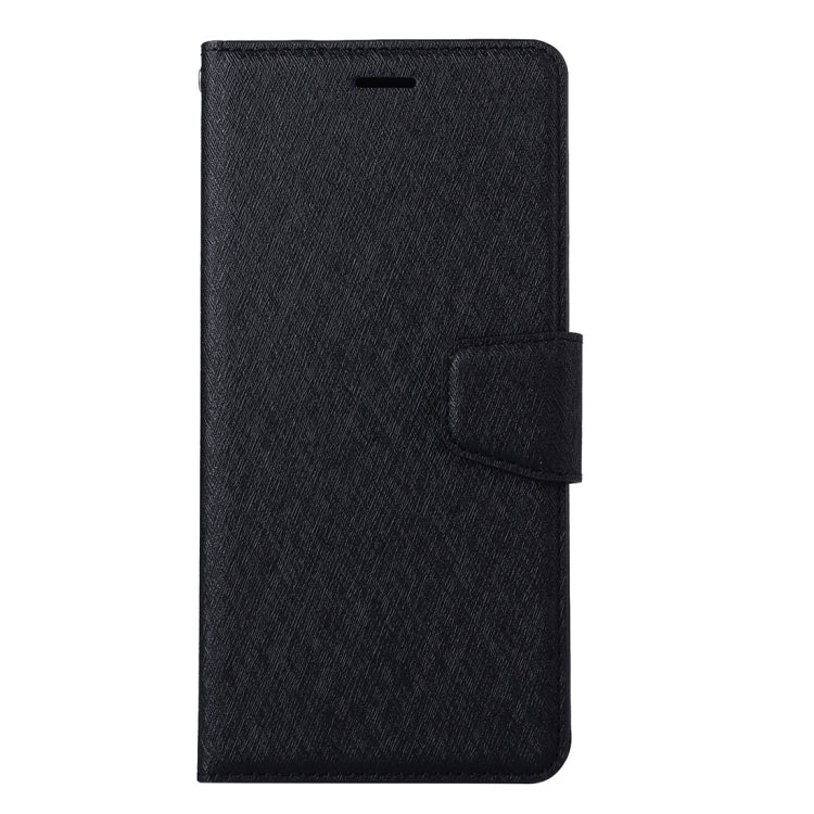 For Samsung Galaxy Note20 Silk Texture Horizontal Flip Leather Case with Holder & Card slots & Wallet & Photo Frame