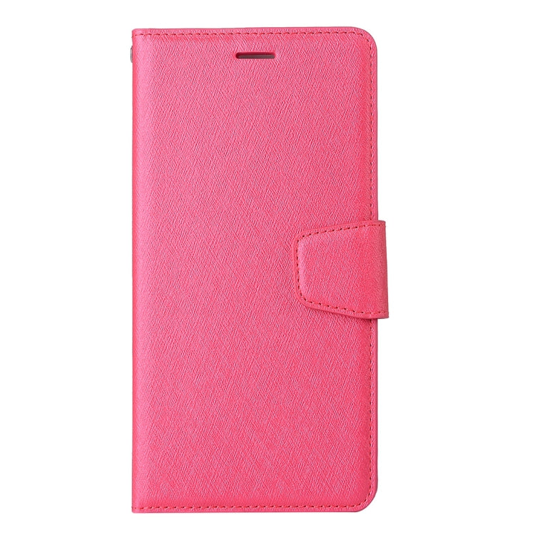 For Samsung Galaxy Note20 Silk Texture Horizontal Flip Leather Case with Holder & Card slots & Wallet & Photo Frame
