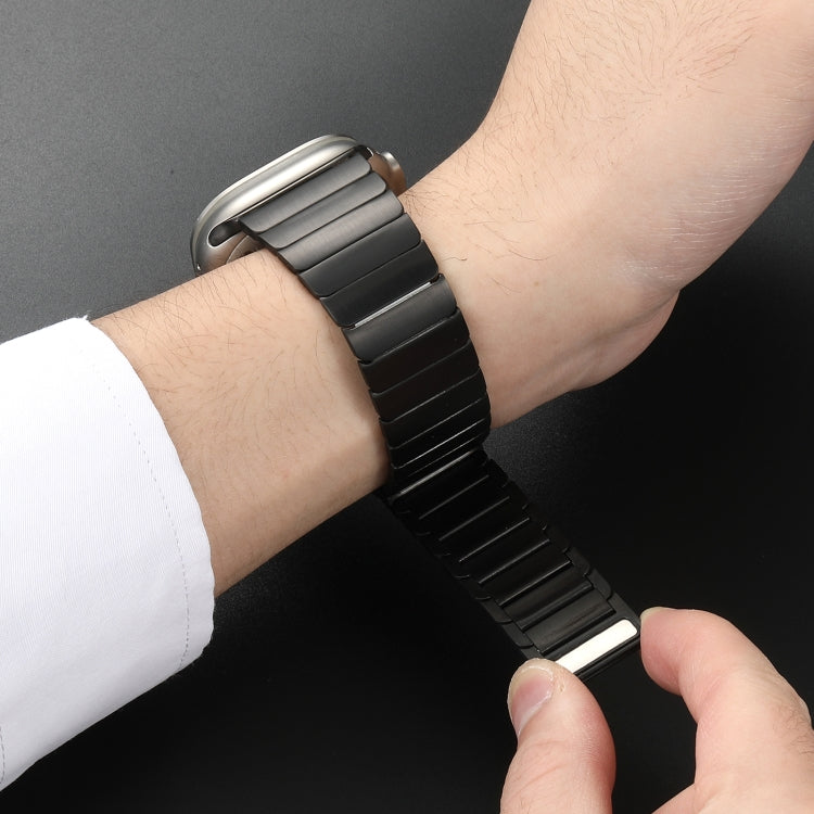 For Apple Watch Series 4 40mm Single Bead Magnetic Stainless Steel Watch Band