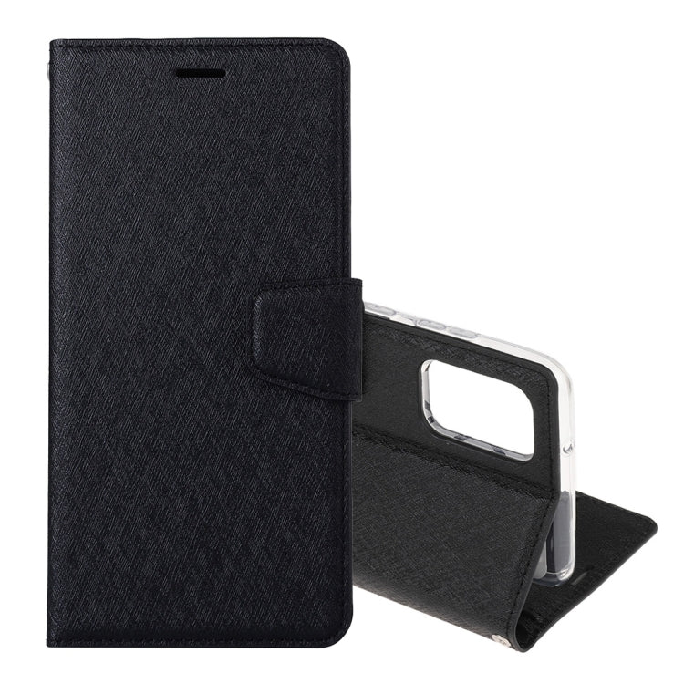 For Samsung Galaxy Note20 Ultra Silk Texture Horizontal Flip Leather Case with Holder & Card slots & Wallet & Photo Frame