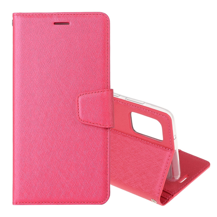 For Samsung Galaxy Note20 Ultra Silk Texture Horizontal Flip Leather Case with Holder & Card slots & Wallet & Photo Frame
