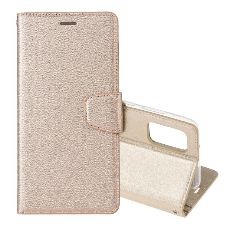 For Samsung Galaxy A51 5G Silk Texture Horizontal Flip Leather Case with Holder & Card slots & Wallet & Photo Frame