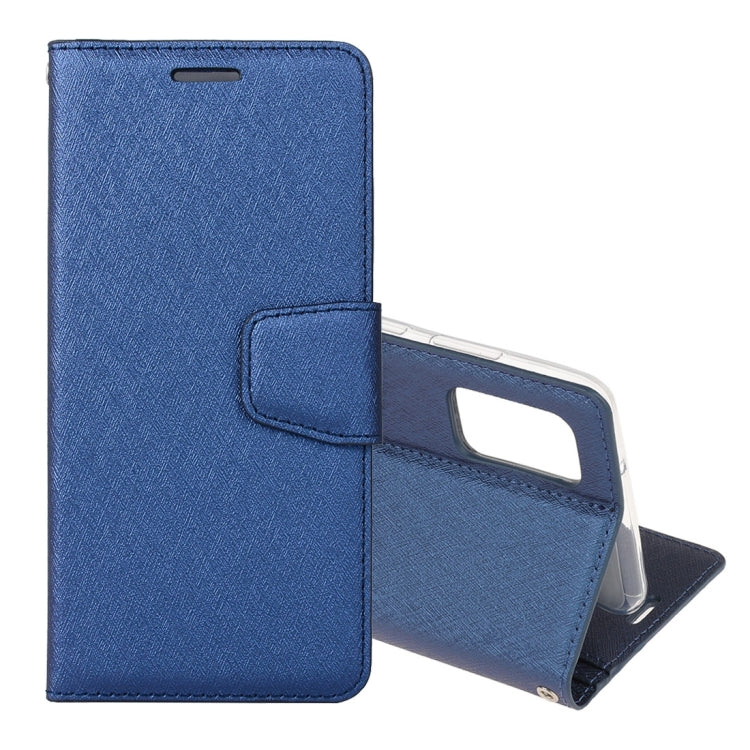 For Samsung Galaxy A71 5G Silk Texture Horizontal Flip Leather Case with Holder & Card slots & Wallet & Photo Frame