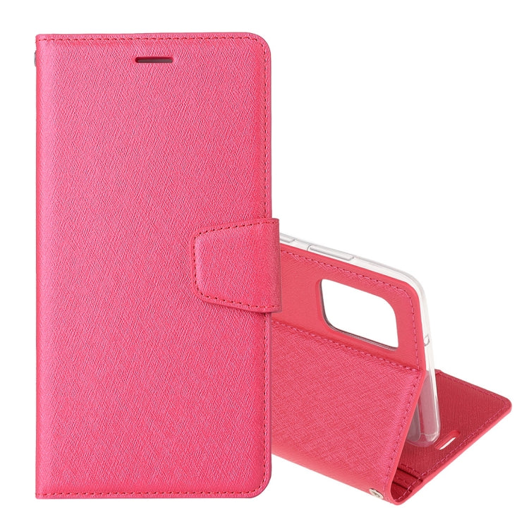 For Samsung Galaxy A71 5G Silk Texture Horizontal Flip Leather Case with Holder & Card slots & Wallet & Photo Frame