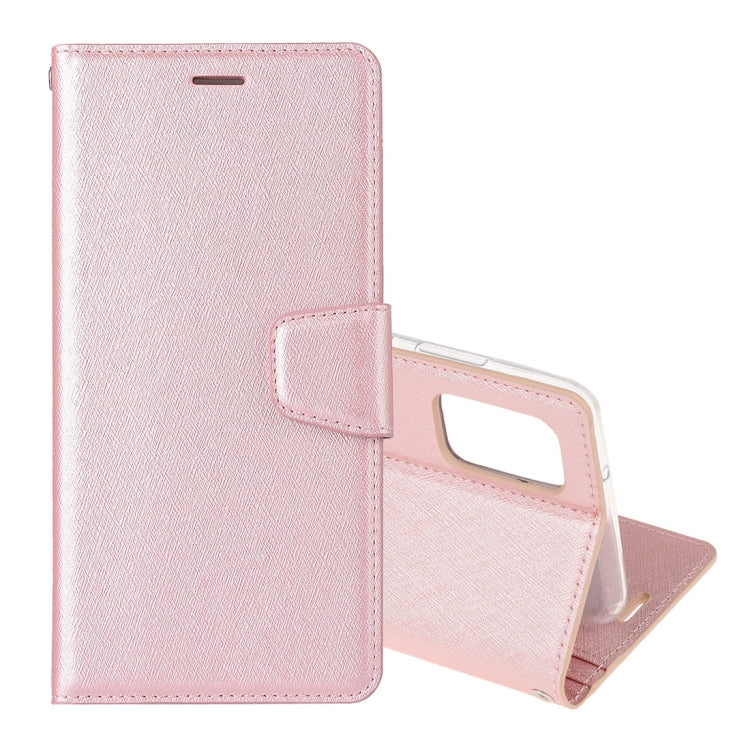 For OPPO Reno4 Pro Silk Texture Horizontal Flip Leather Case with Holder & Card slots & Wallet & Photo Frame