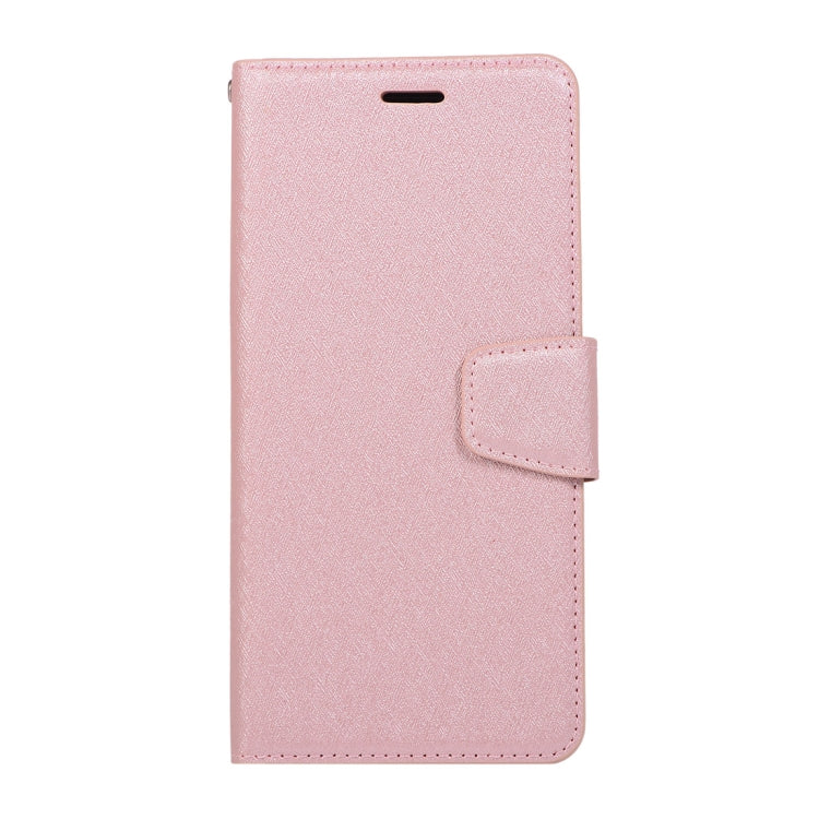 For iPhone 12 mini Silk Texture Horizontal Flip Leather Case with Holder & Card slots & Wallet & Photo Frame