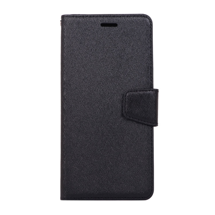 For iPhone 12 Pro Max Silk Texture Horizontal Flip Leather Case with Holder & Card slots & Wallet & Photo Frame