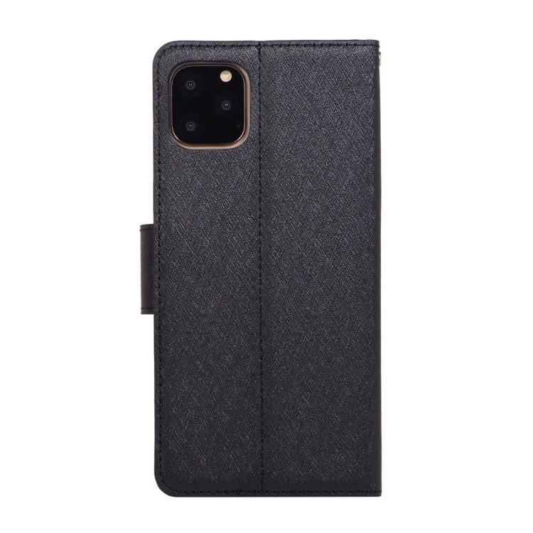 For iPhone 12 Pro Max Silk Texture Horizontal Flip Leather Case with Holder & Card slots & Wallet & Photo Frame