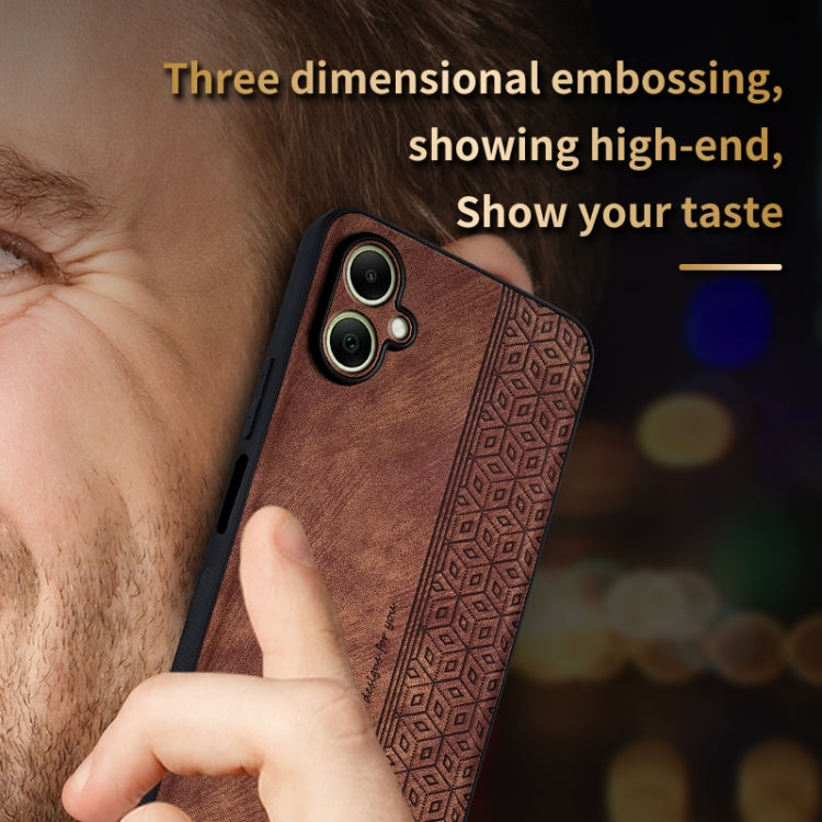 For Samsung Galaxy A06 4G AZNS 3D Embossed Skin Feel Phone Case