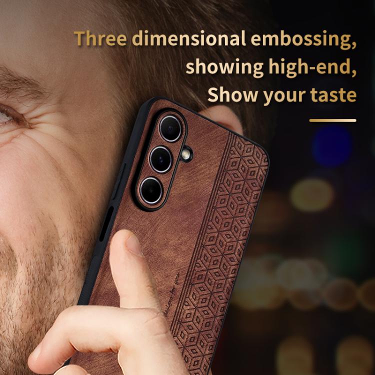 For Samsung Galaxy A26 5G AZNS 3D Embossed Skin Feel Phone Case