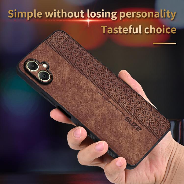 For Samsung Galaxy A07 4G AZNS 3D Embossed Skin Feel Phone Case