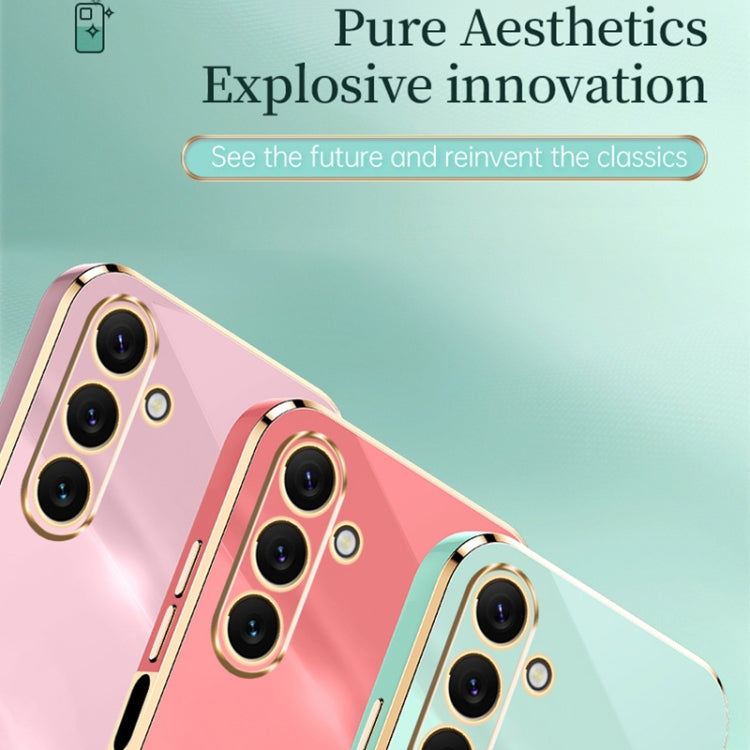 For Samsung Galaxy A16 5G XINLI Straight Edge 6D Electroplate TPU Phone Case