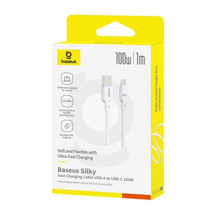 Baseus Silky Series 1m 100W USB to USB-C / Type-C Fast Charging Cable