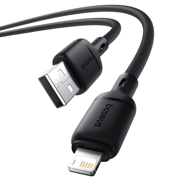 Baseus Silky Series 1m 2.4A USB to 8 Pin Fast Charging Cable