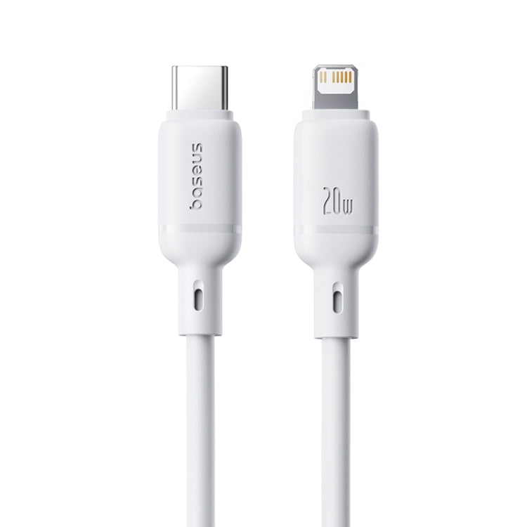 Baseus Silky Series 2m 20W USB-C / Type-C to 8 Pin Fast Charging Cable