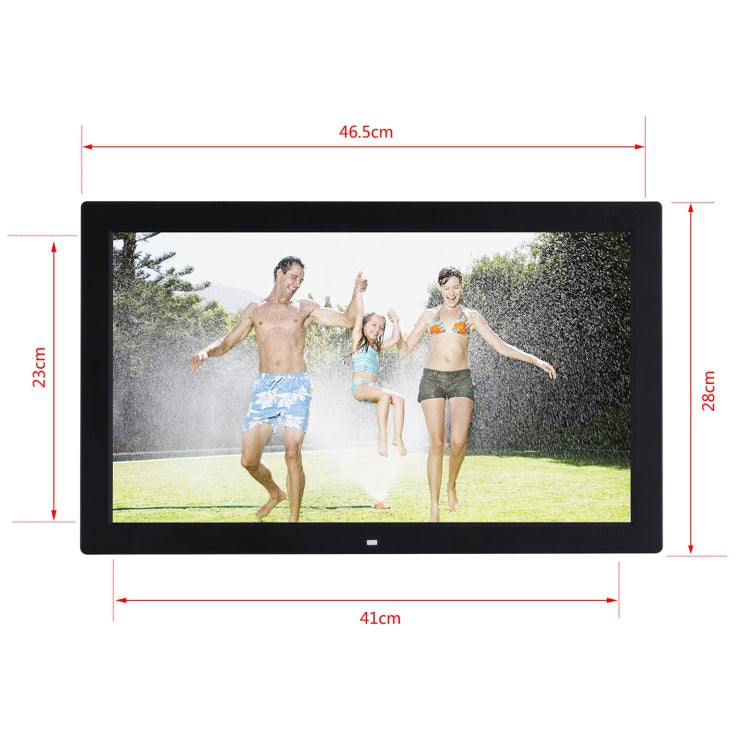18.5 inch IPS Screen Digital Photo Frame, Plug Type:US Plug