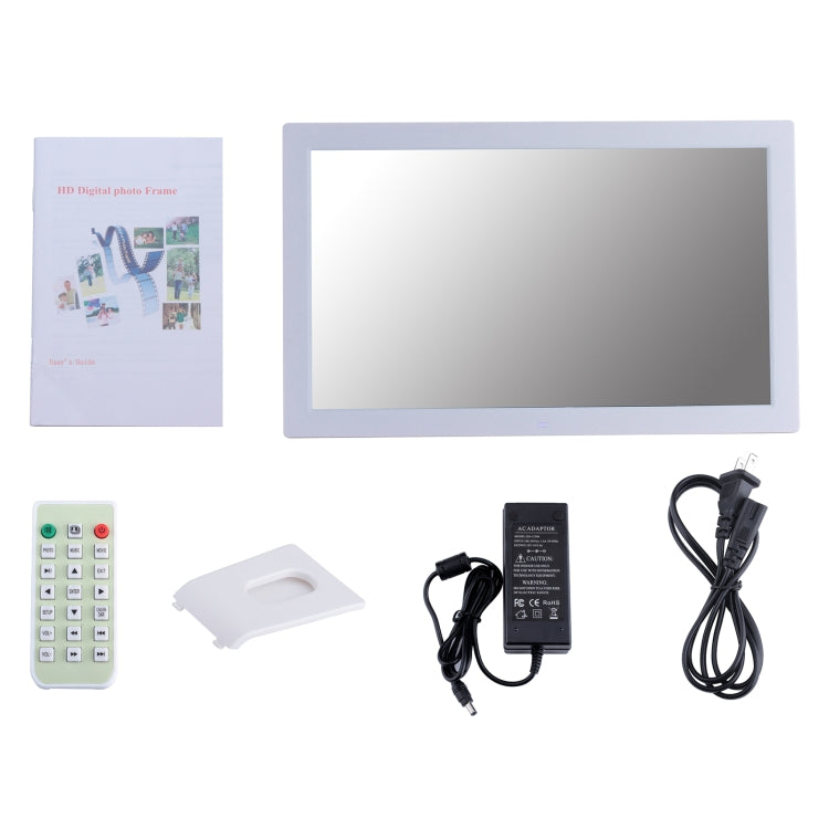 18.5 inch IPS Screen Digital Photo Frame, Plug Type:US Plug