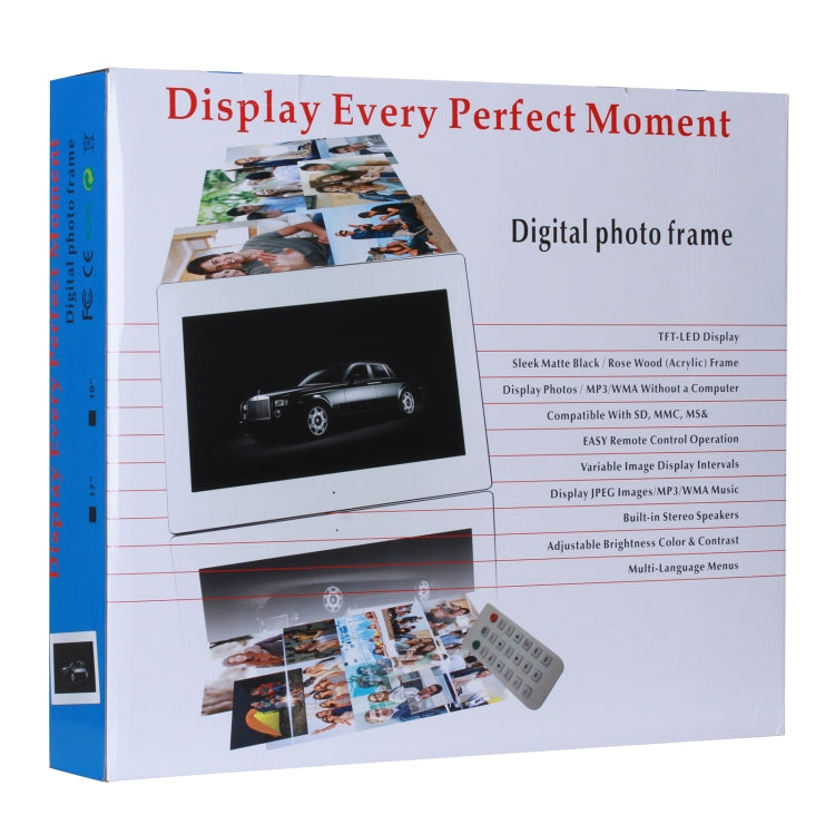 18.5 inch IPS Screen Digital Photo Frame, Plug Type:US Plug