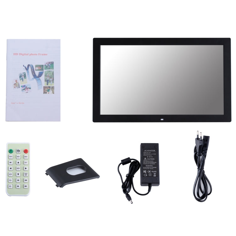 18.5 inch IPS Screen Digital Photo Frame, Plug Type:EU Plug