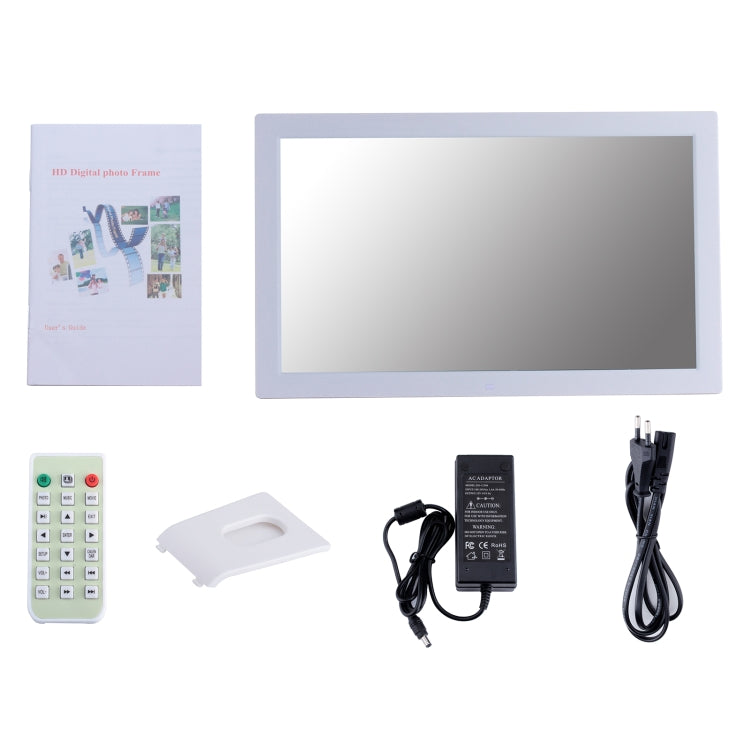 23.6 inch LED Screen Digital Photo Frame, Plug Type:EU Plug