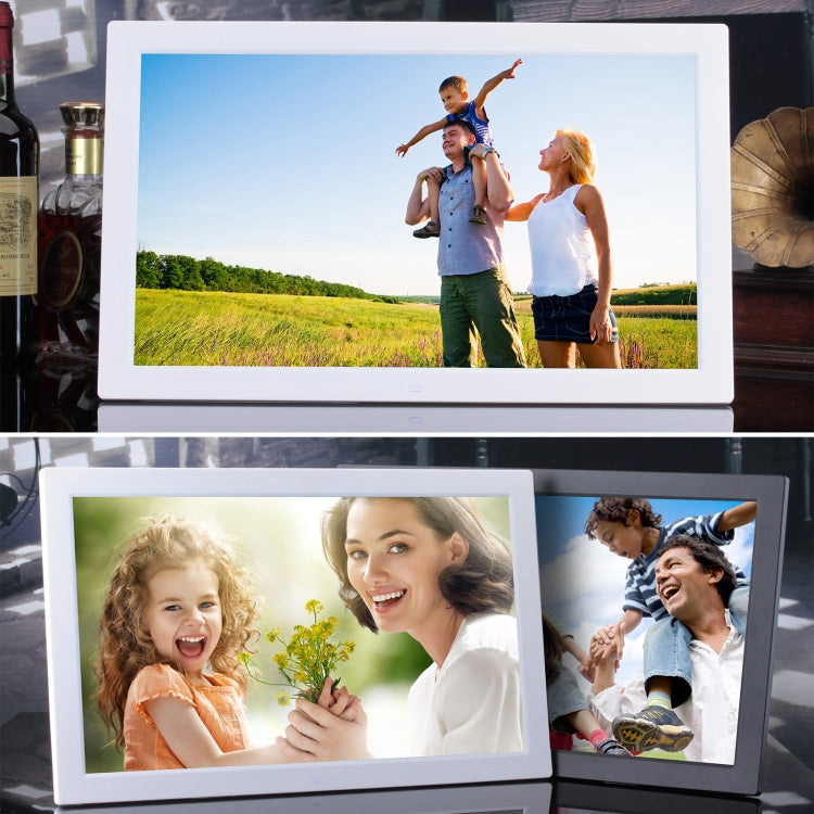 23.6 inch LED Screen Digital Photo Frame, Plug Type:EU Plug
