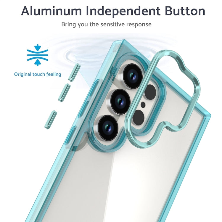 For Samsung Galaxy S24 Ultra 5G Shine High Transparency Acrylic Phone Case