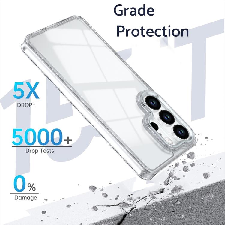 For Samsung Galaxy S26 Ultra 5G Shine High Transparency Acrylic Phone Case