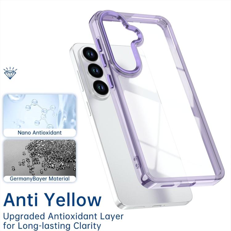 For Samsung Galaxy S26 5G Shine High Transparency Acrylic Phone Case
