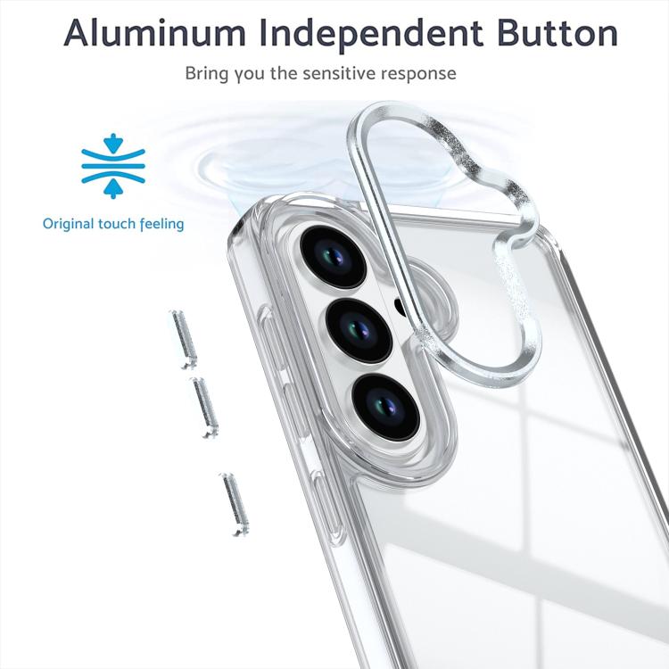 For Samsung Galaxy S26 5G Shine High Transparency Acrylic Phone Case