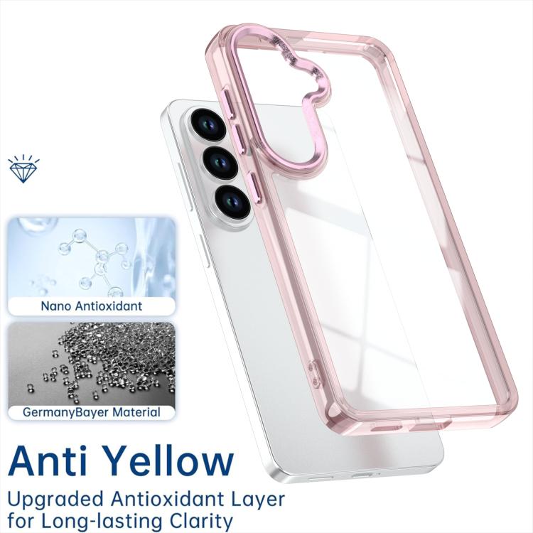 For Samsung Galaxy S26 5G Shine High Transparency Acrylic Phone Case