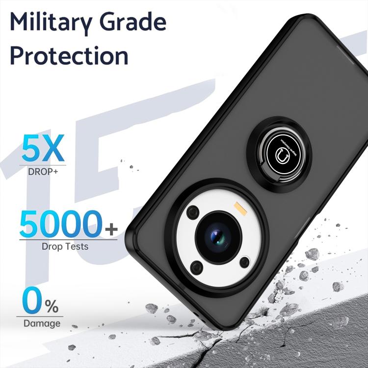 For Honor X9c Smart Q Shadow 1 Series TPU + PC Phone Case with Ring