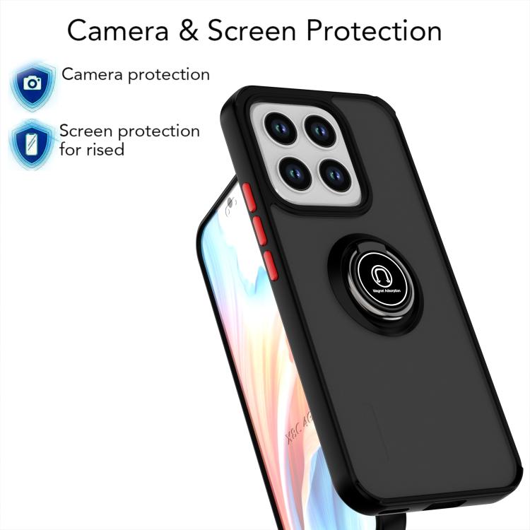 For Honor X8c 4G Q Shadow 1 Series TPU + PC Phone Case with Ring