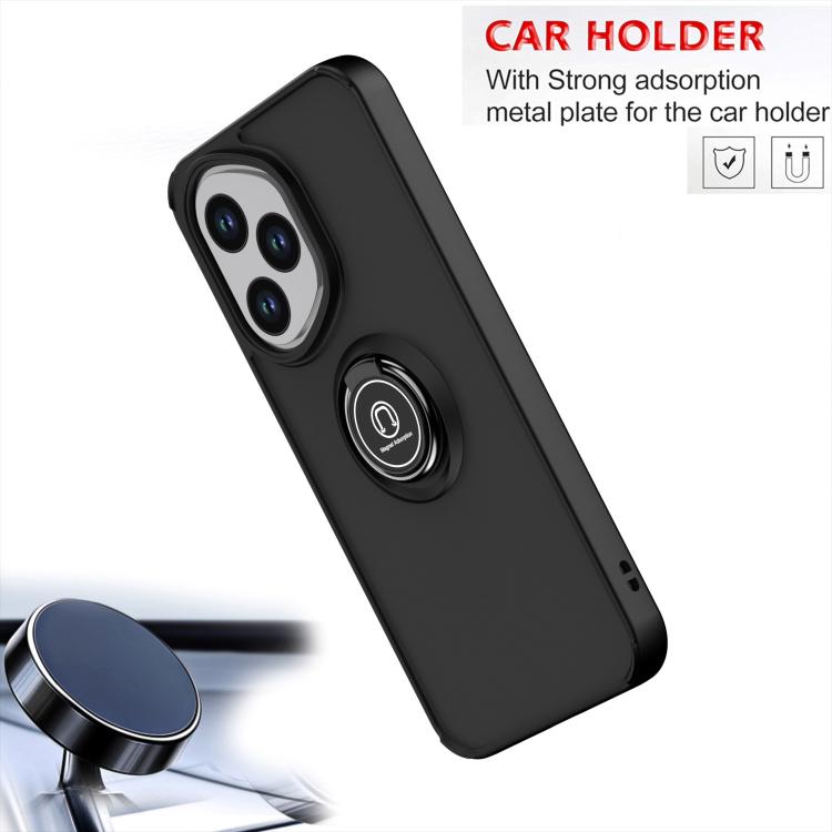 For Honor 400 Global 156.5mm Q Shadow 1 Series TPU + PC Phone Case with Ring