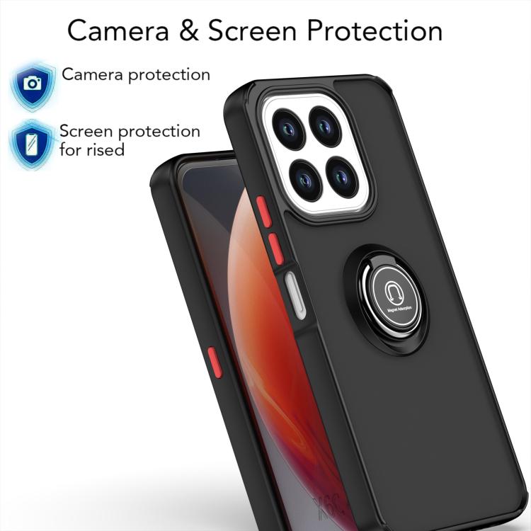 For Honor X6c 4G Q Shadow 1 Series TPU + PC Phone Case with Ring