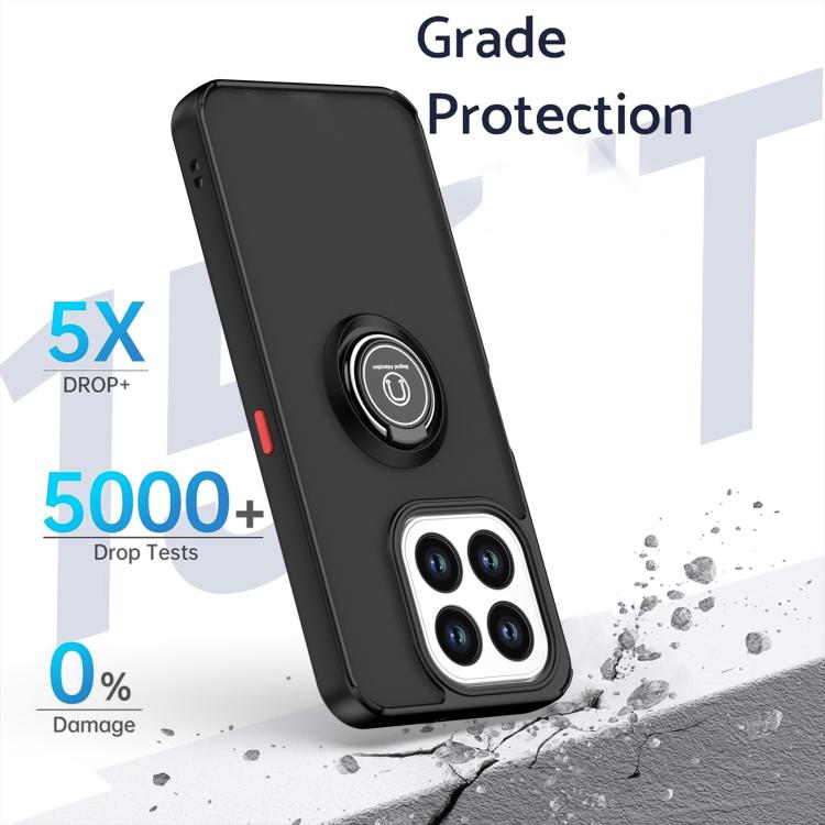 For Honor X6c 4G Q Shadow 1 Series TPU + PC Phone Case with Ring