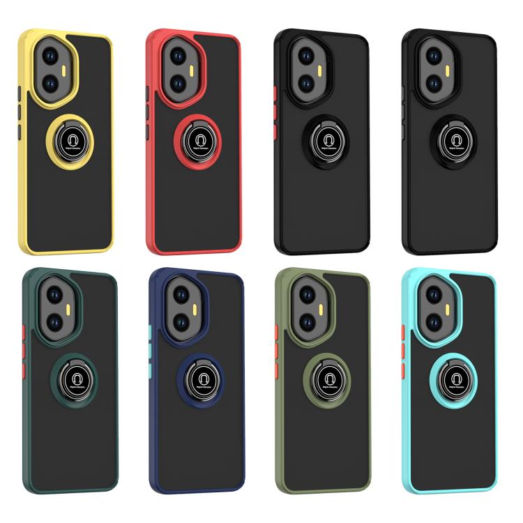For Honor 300 Q Shadow 1 Series TPU + PC Phone Case with Ring
