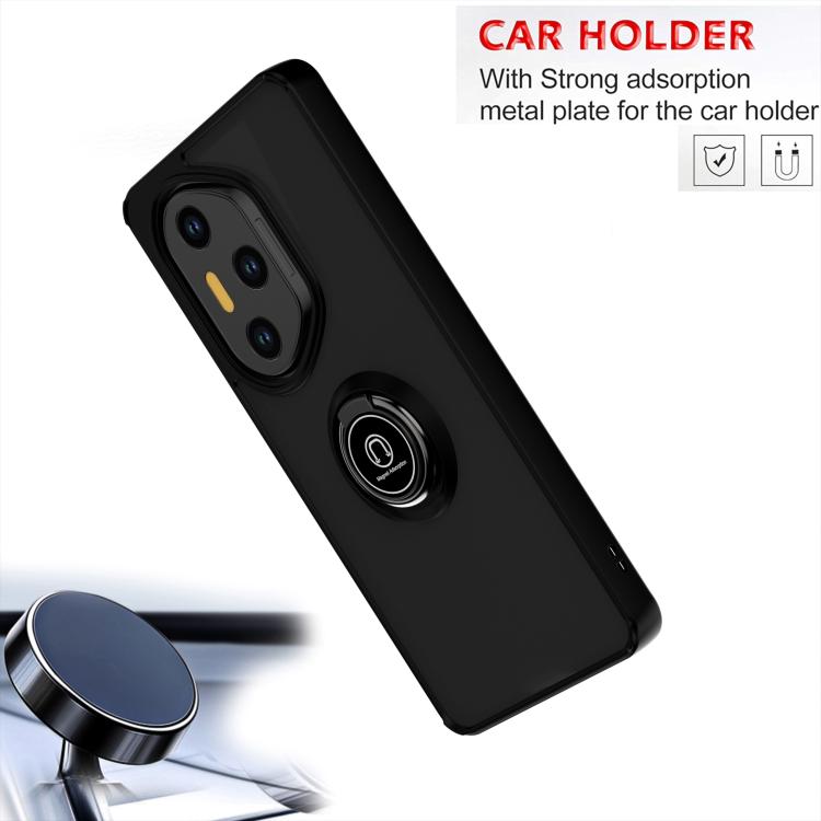 For Honor 300 Pro Q Shadow 1 Series TPU + PC Phone Case with Ring