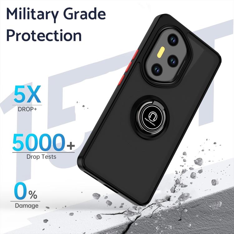 For Honor 300 Pro Q Shadow 1 Series TPU + PC Phone Case with Ring