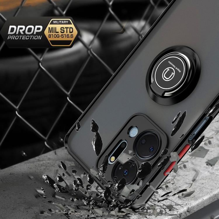 For Honor X7a Q Shadow 1 Series TPU + PC Phone Case with Ring