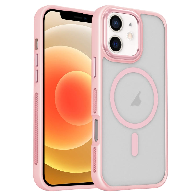 For iPhone 12 / 12 Pro Breathable Skin Feel Frosted MagSafe Magnetic Phone Case