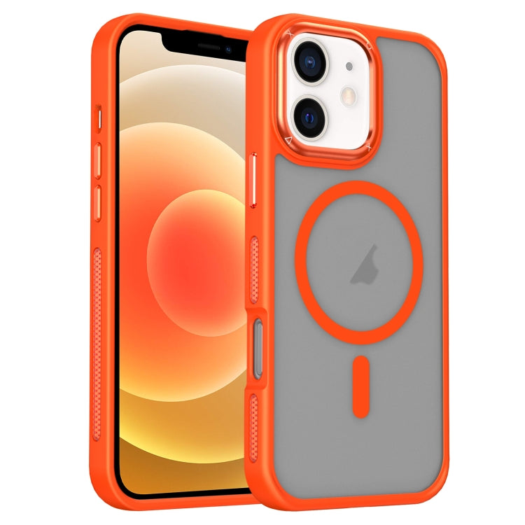 For iPhone 12 / 12 Pro Breathable Skin Feel Frosted MagSafe Magnetic Phone Case