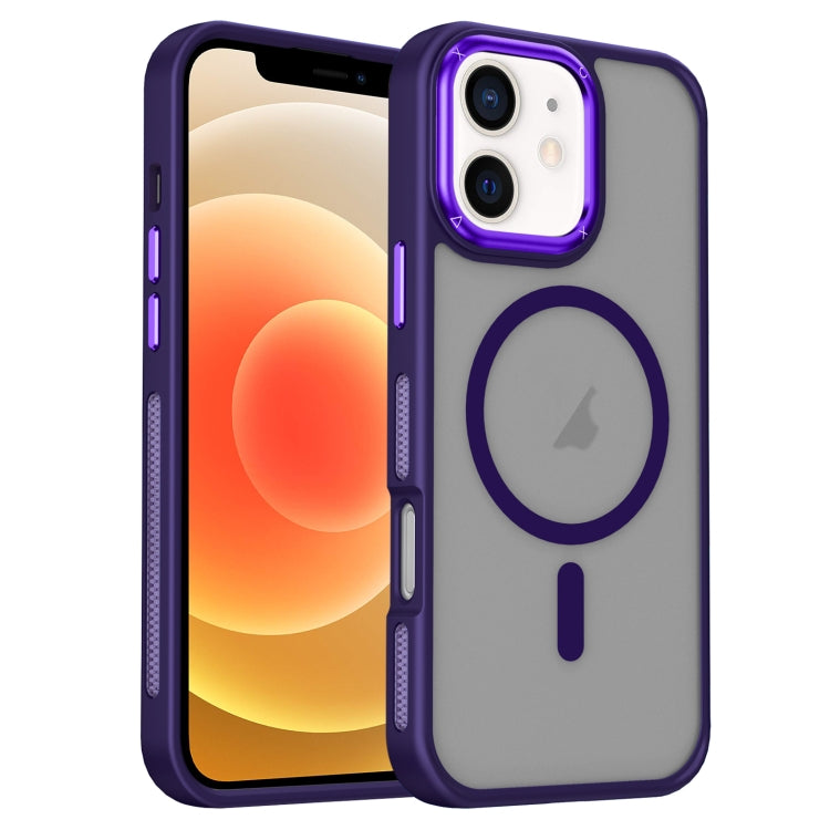 For iPhone 12 / 12 Pro Breathable Skin Feel Frosted MagSafe Magnetic Phone Case