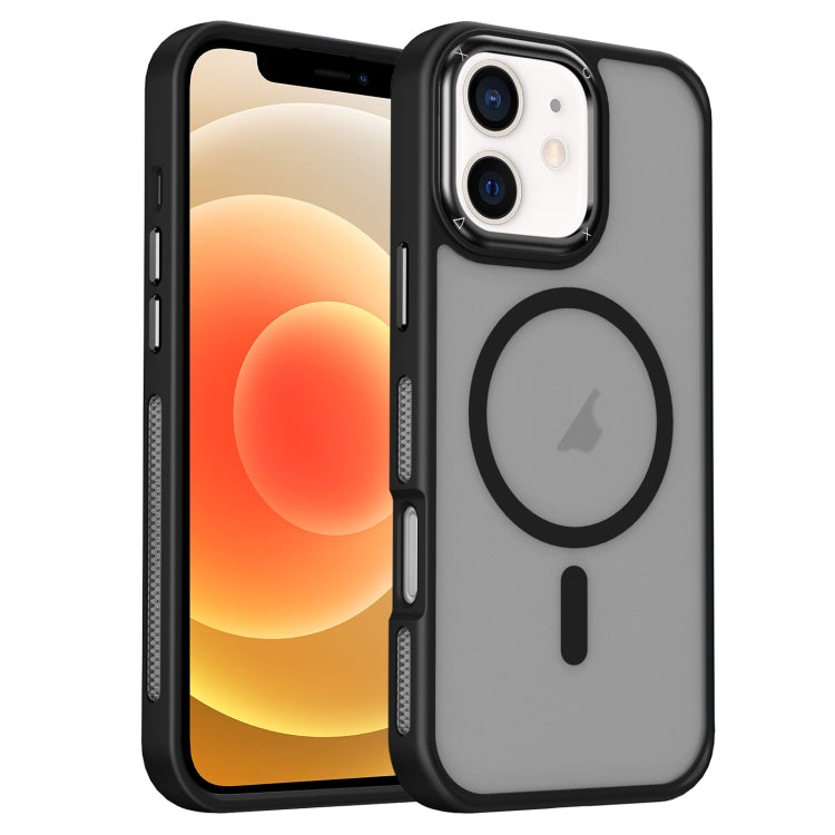 For iPhone 12 / 12 Pro Breathable Skin Feel Frosted MagSafe Magnetic Phone Case
