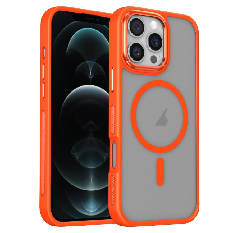 For iPhone 12 Pro Max Breathable Skin Feel Frosted MagSafe Magnetic Phone Case