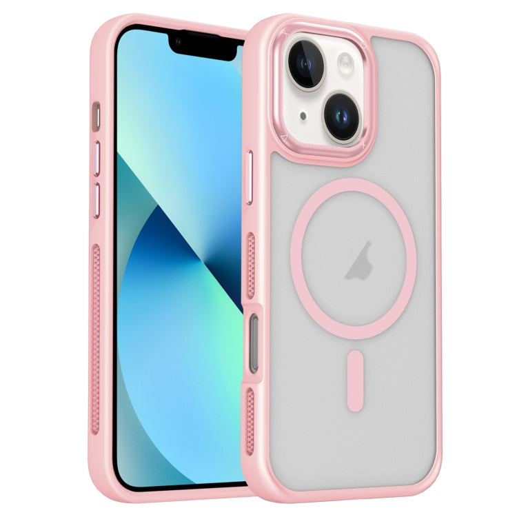 For iPhone 14 / 13 Breathable Skin Feel Frosted MagSafe Magnetic Phone Case