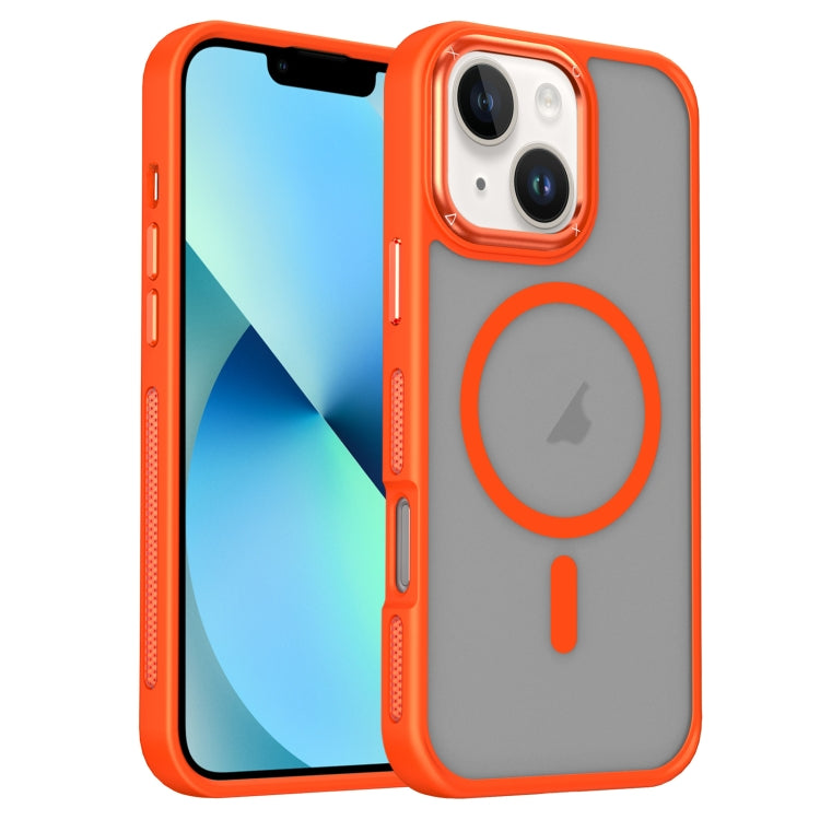 For iPhone 14 / 13 Breathable Skin Feel Frosted MagSafe Magnetic Phone Case