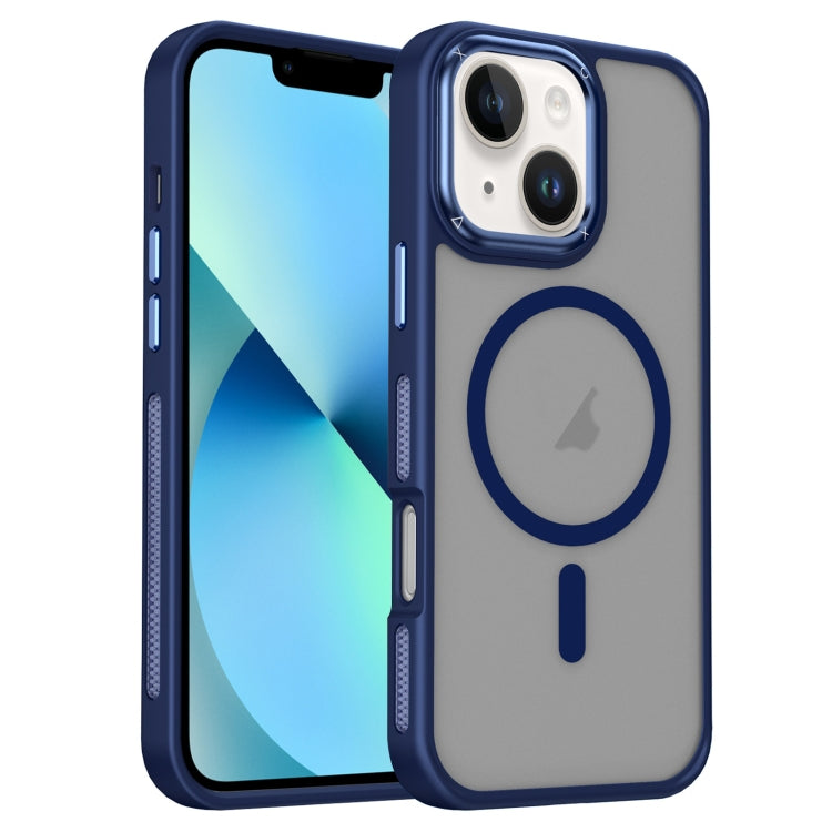 For iPhone 14 / 13 Breathable Skin Feel Frosted MagSafe Magnetic Phone Case