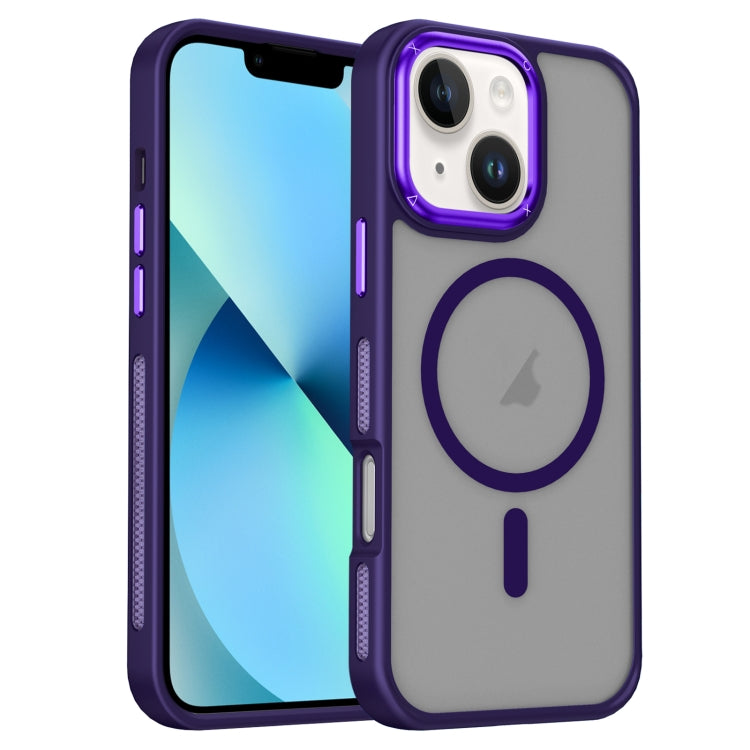 For iPhone 14 / 13 Breathable Skin Feel Frosted MagSafe Magnetic Phone Case