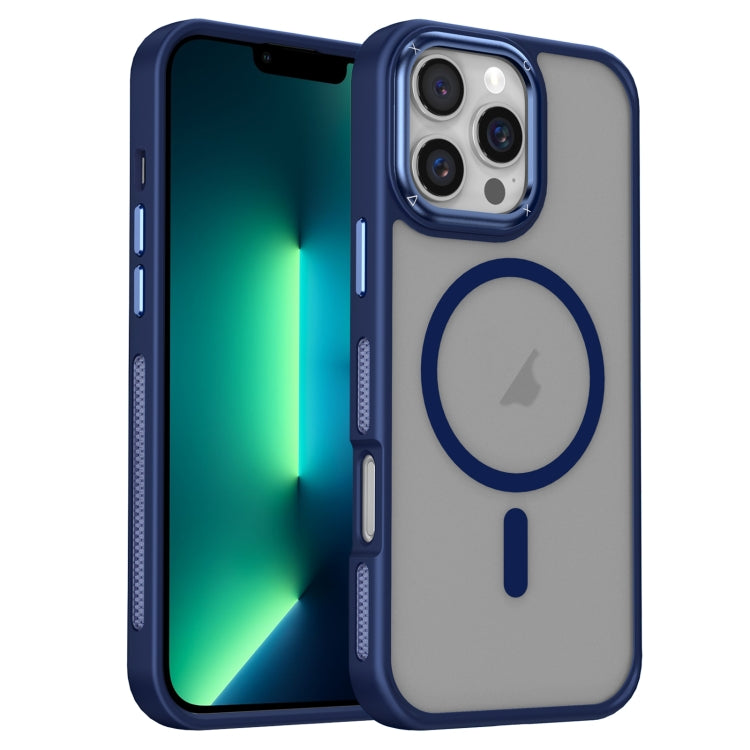 For iPhone 13 Pro Breathable Skin Feel Frosted MagSafe Magnetic Phone Case
